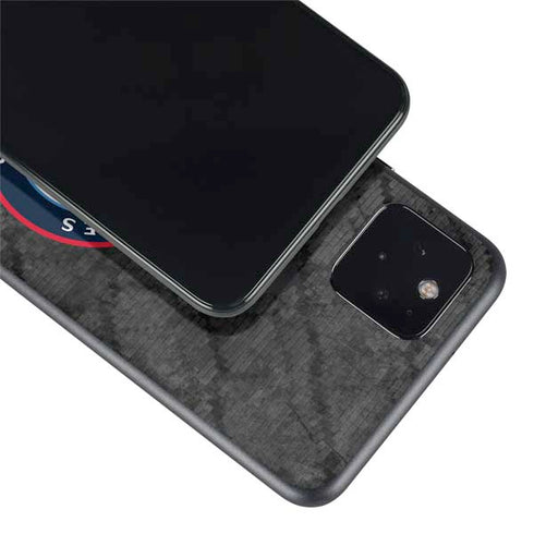 NBA Los Angeles Clippers Black Rust Google Pixel 5 Skin